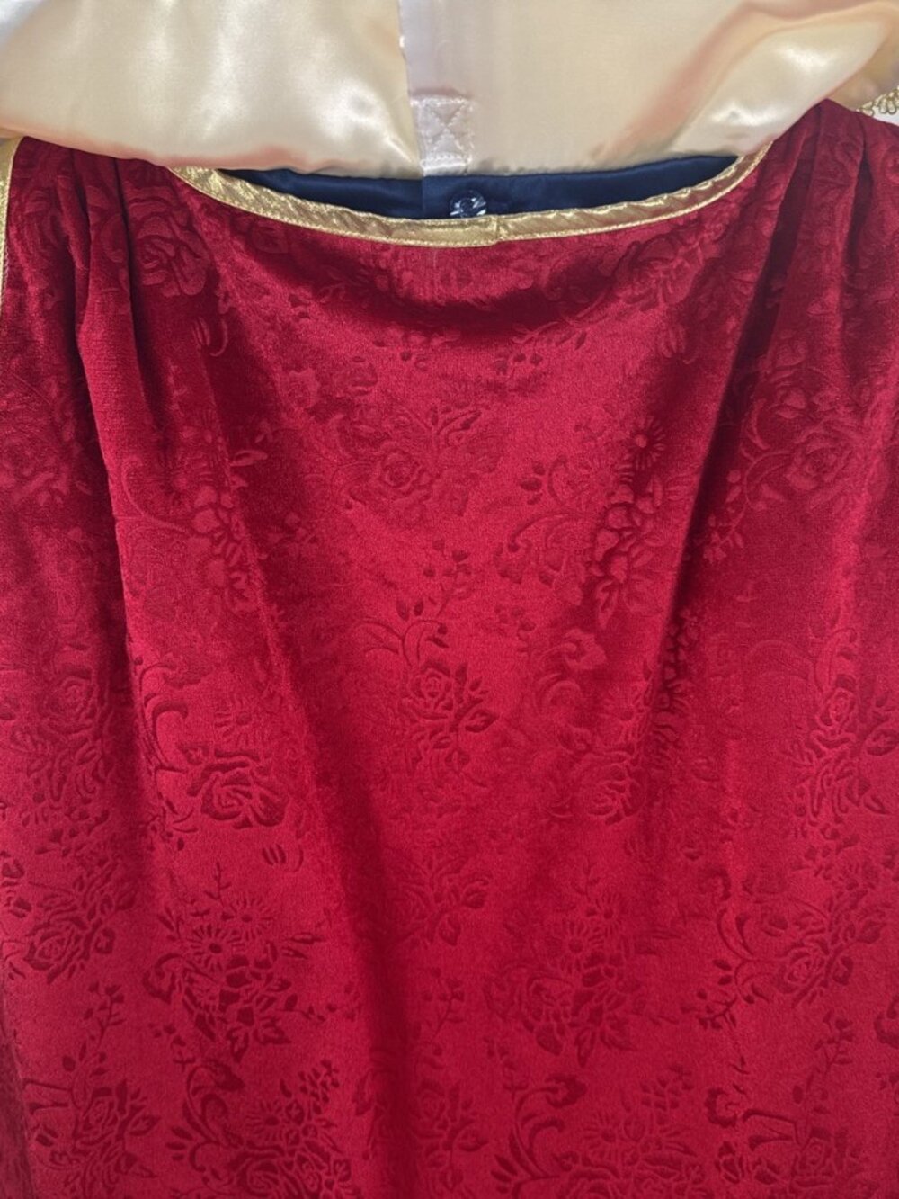 Disney Parks Deluxe Snow White Dress w/Cape Teen Girls Size 13 Bibbidi Boutique - Picture 5 of 12